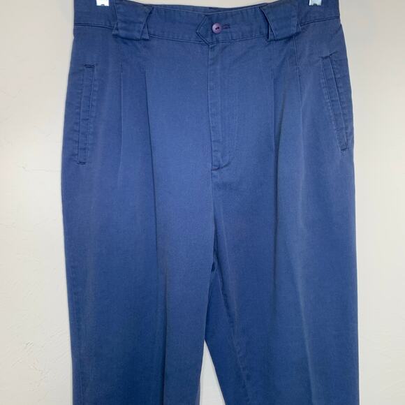 Cabin Creek Cotton Blend High Waist Pleat Front Pants Trousers Sz Medium 8 - Picture 3 of 6